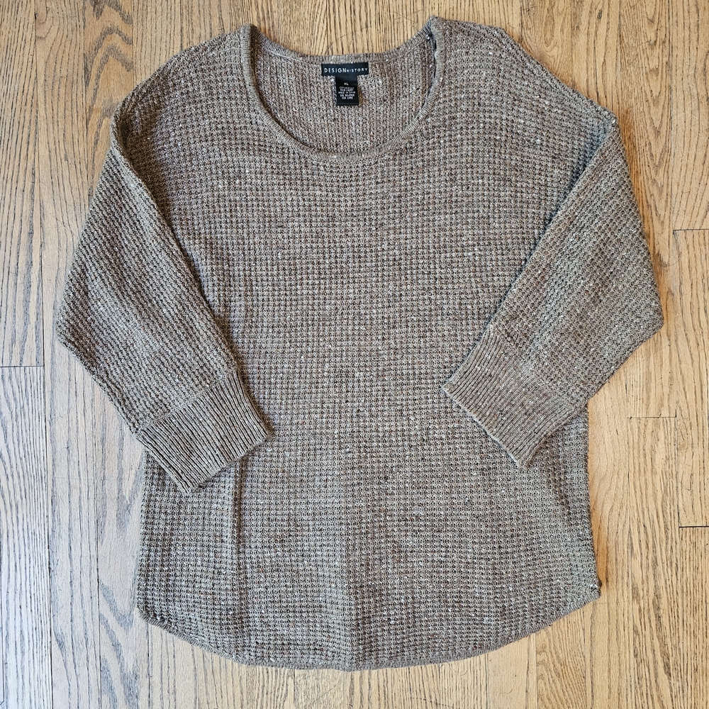 Design History Crew Neck Sweater Size XL